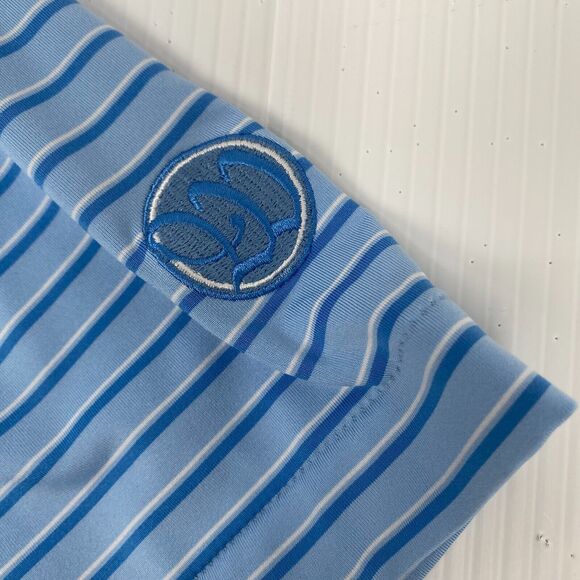 Peter Millar Polo Shirt Mens Sz XL Blue Summer Comfort Stretch Golf Performance - Picture 6 of 13